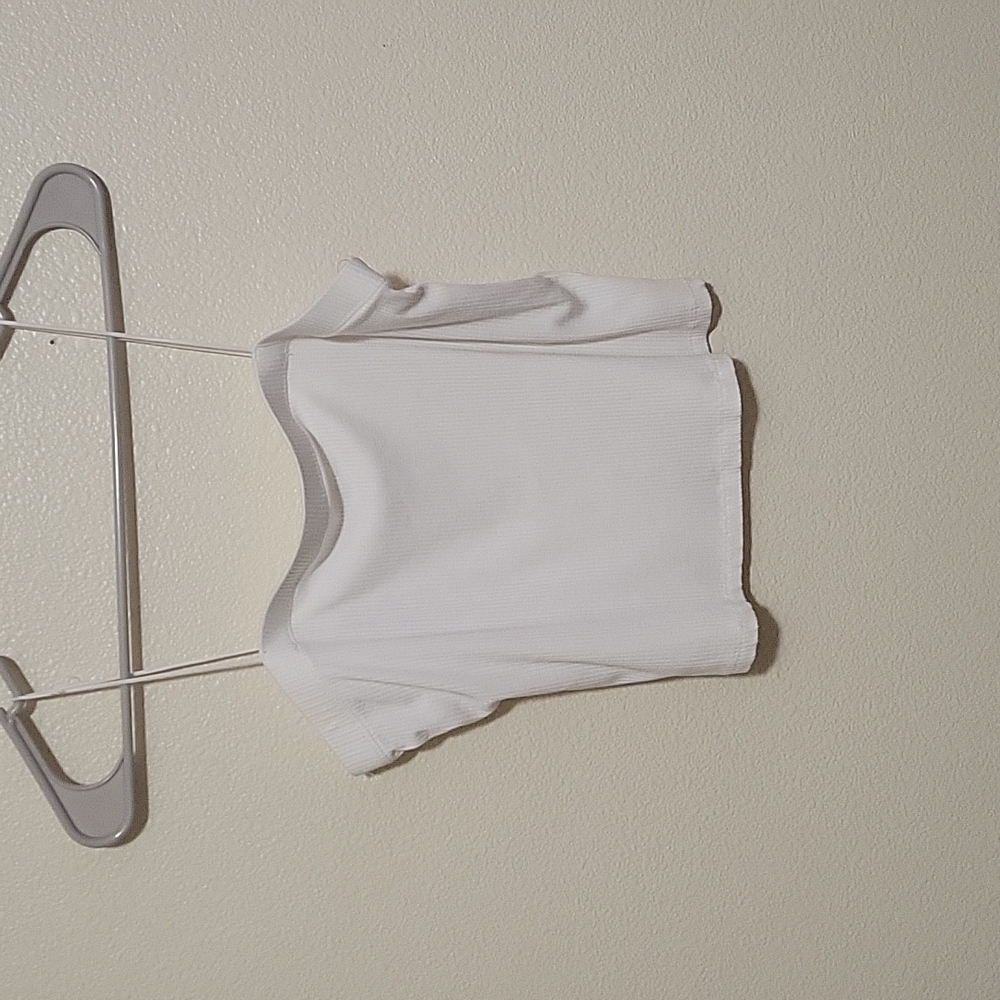 Active Basic white crop top, size L